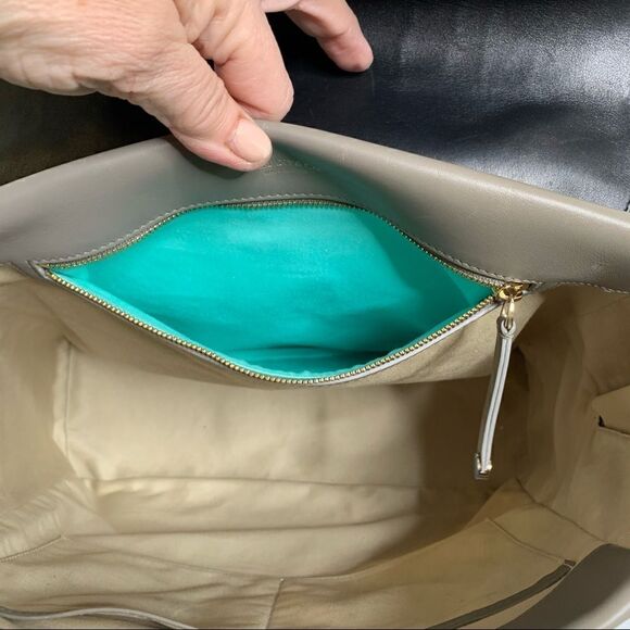 Tiffany & Co. Olivia Colorblock Leather Tote - EUC - Picture 13 of 16